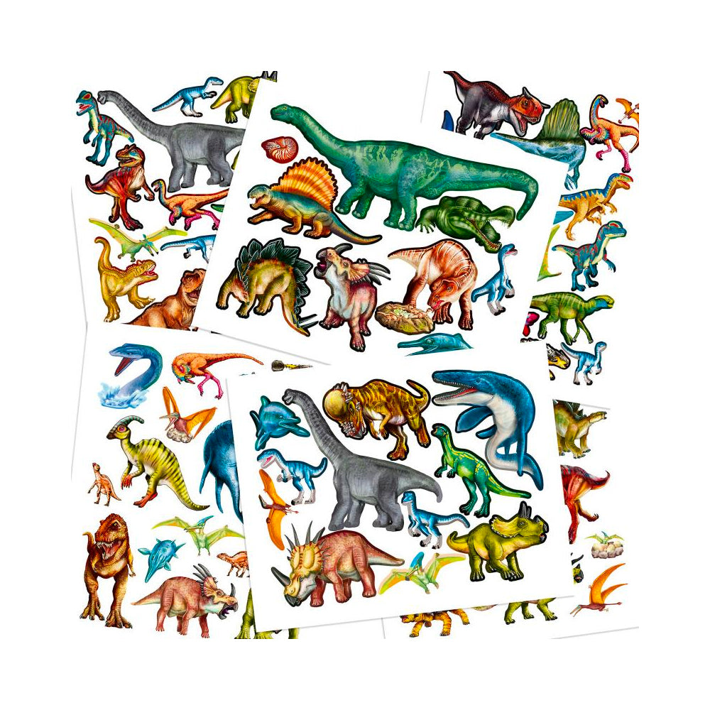 Dino World with Puffy Stickers Kids Activity Book