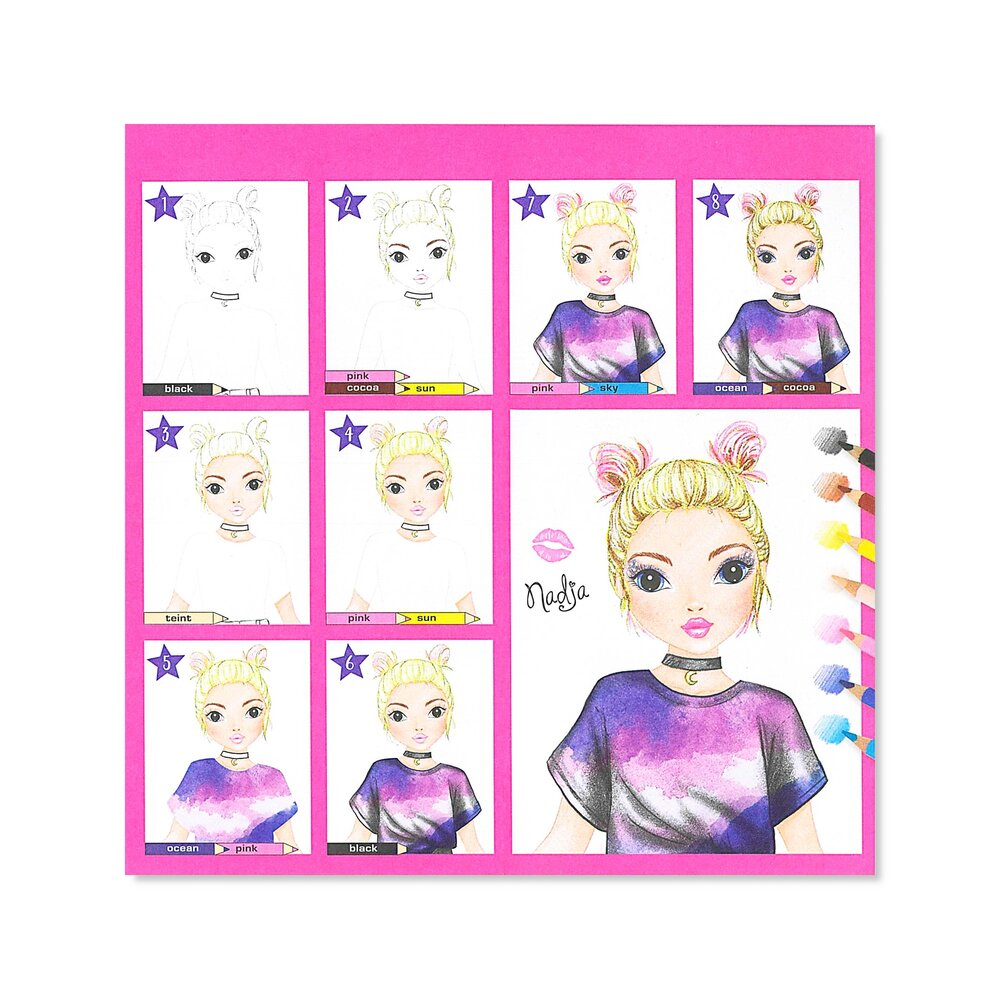 Top Model Coloured Pencil Set of 12