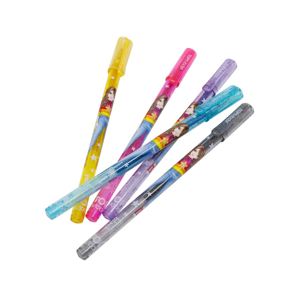 Top Model Glitter Gel Pen Set