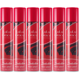 Lulu Grace Seduction Body Spray Set 6 Packs 75ml Each