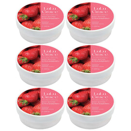 Lulu Grace Strawberry Body Butter 200g 6 Pack Super Rich Cream Set