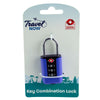 Travel Now TSA Combination Lock Travel Sentry Certified 3-Dial Luggage Padlock