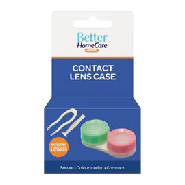 Better Home Care Now Contact Lens Case with Tweezers and Lens Picker