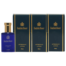 English Blazer After Shave Lotion 50ml 3 Pack Set Mens Skincare