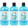 Baby & Me 3 Pack Kids Bubble Bath Blueberry Scent Liquid Soap 500ml Each