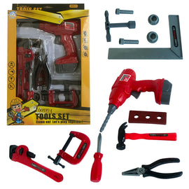 13pc Funny Tools Set Kids Boys Construction Childrens Educational Toys Pretend Play