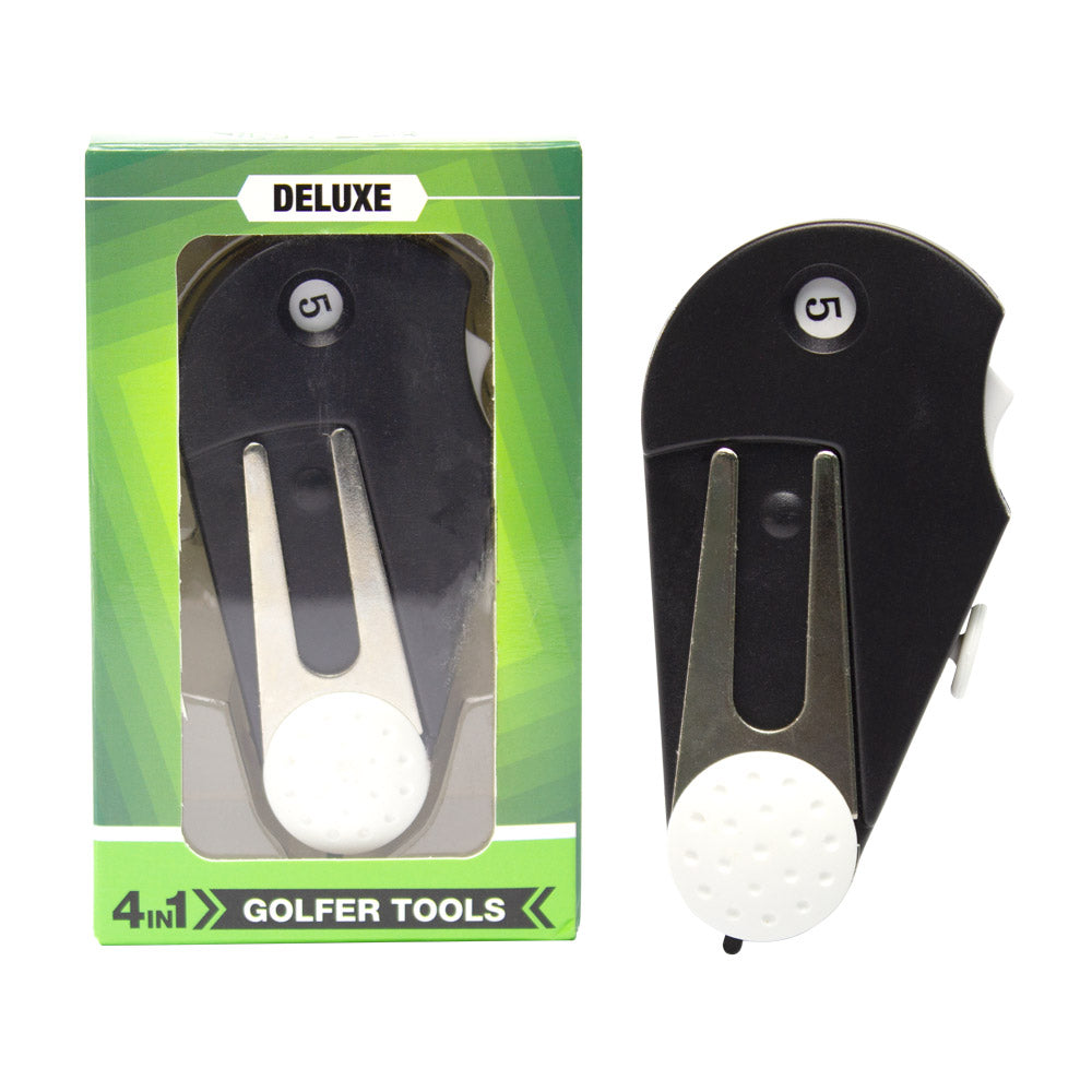 Crewman Mens Deluxe Golfers Tool 4 in 1