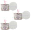 Lulu Grace 3 x  150gm Classic Rose Dusting Powder with Puffer (Talc Free)