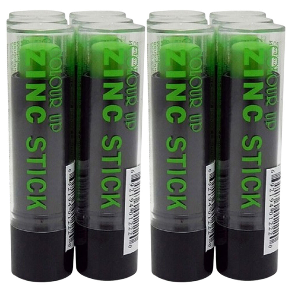 Colour Up 12Pack Zinc Stick Green