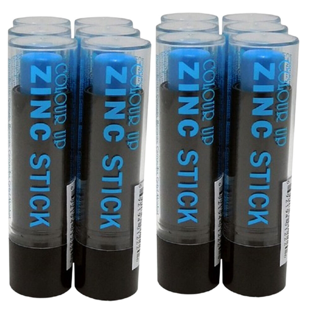 Colour Up 12Pack Zinc Stick Blue