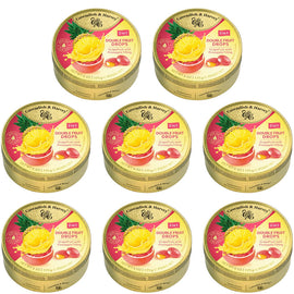 Cavendish and Harvey Double Fruit Drops Grapefruit with Pineapple Filling 175g x 8