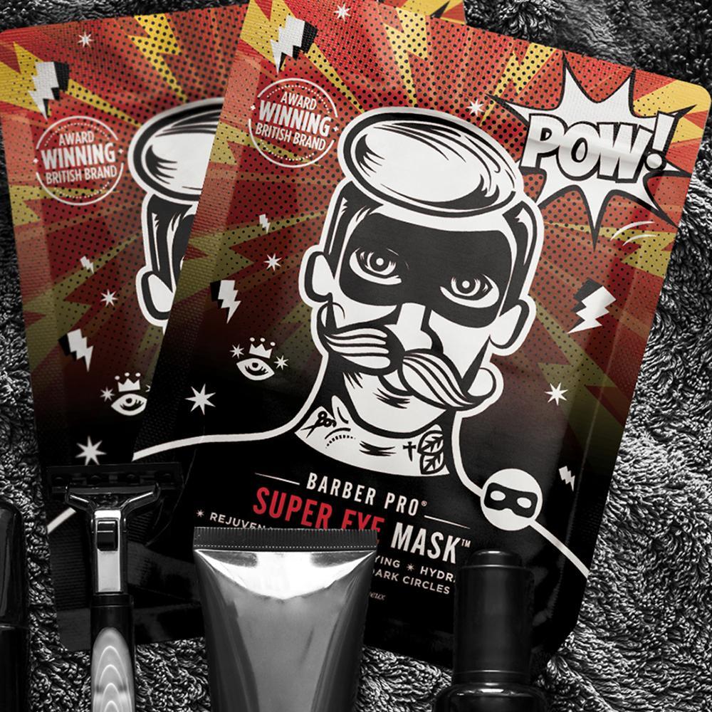 Barber Pro Super Eye Mask Detoxifying Hydrating Mens Skin Care