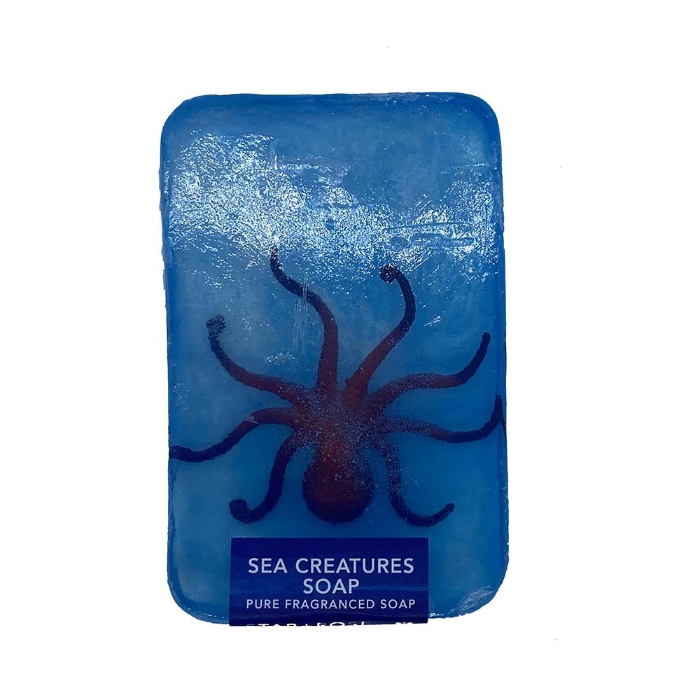 Star + Rose Sea Creatures Pure Fragranced Body Soap Bath Shower Assorted 100g