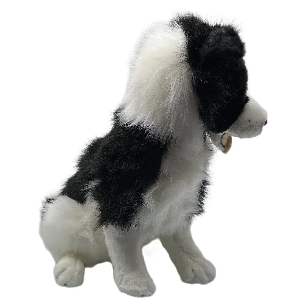 Bocchetta Plush Toys "Tommy" Border Collie Stuffed Animal Medium Sitting 35cm