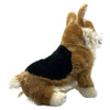 Bocchetta Plush Toys "Windsor" Corgi Plush Stuffed Dog Animal Sitting 23cm