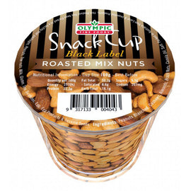 Olympic Fine Foods Black Label Roasted Mixed Nuts Snack Cup 100g