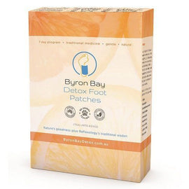 Byron Bay Detox Foot Patches 7 Day Natural Cleanse Aussie Made & Cruelty-Free