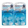 Protech Ear Plugs Noise Control Swimming Soft Silicone 2x 2 Pairs