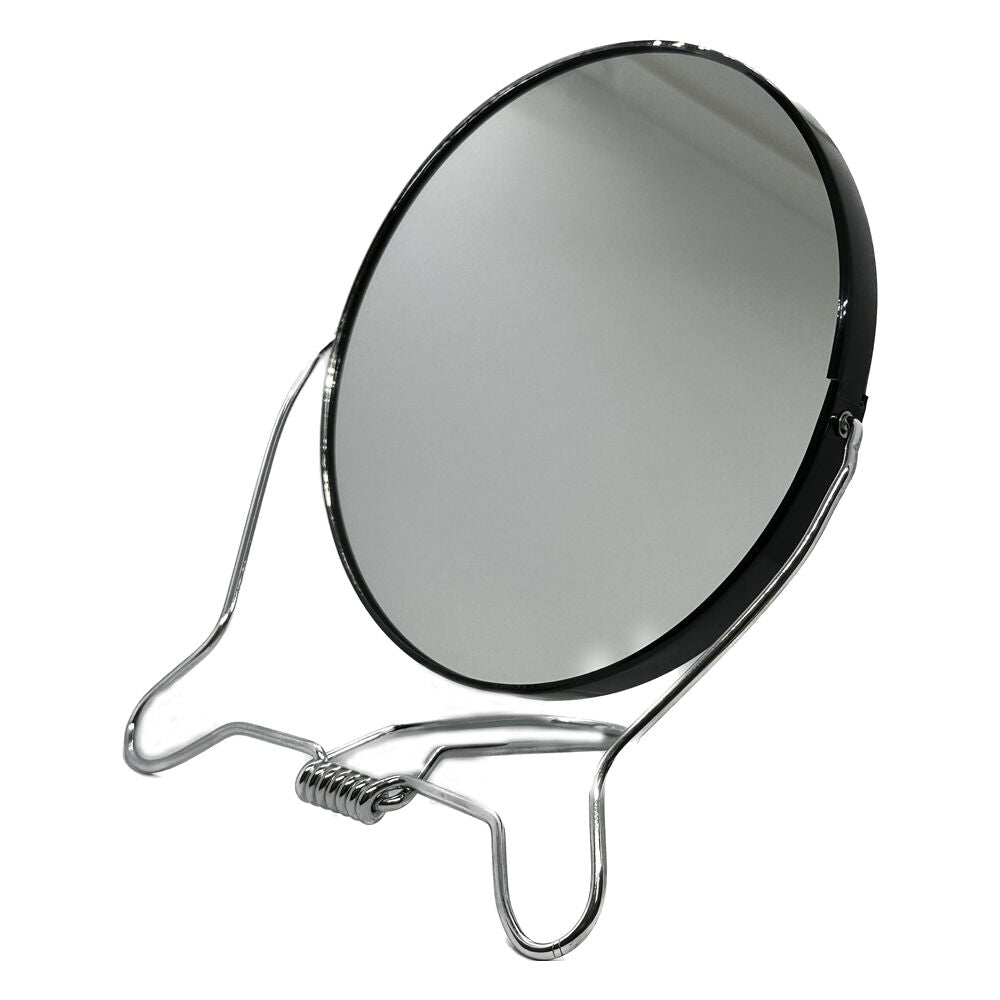 Crewman Mens 2-Sided Shaving Mirror on Stand - 145mm Diameter, 2x Magnification