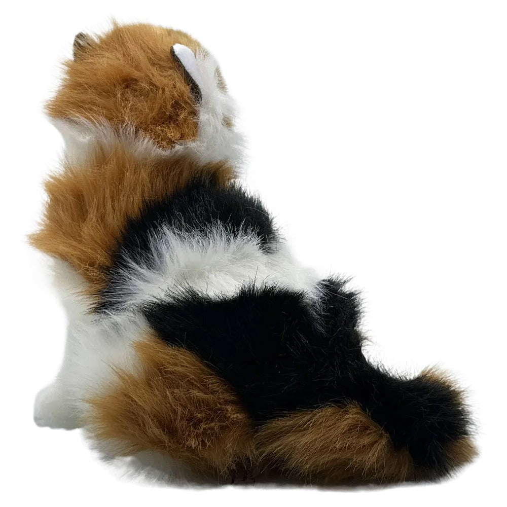 Bocchetta Plush Toys "Alfio" Calico Cat Stuffed Animal Medium Sitting 34cm
