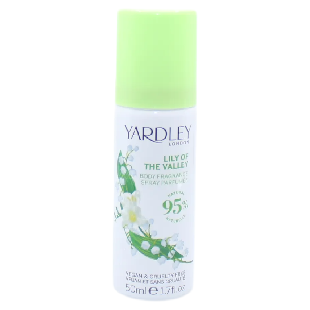 Yardley Body Spray Gift Set 4 x 50ml Lavender Rose Lily Honeysuckle Floral Mist