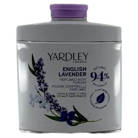 Yardley English Lavender Body Powder Vegan 50g Plant Based Soft Skin Care
