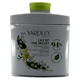 Yardley Lily of the Valley Body Powder 50g Vegan Plant Based Skin Care
