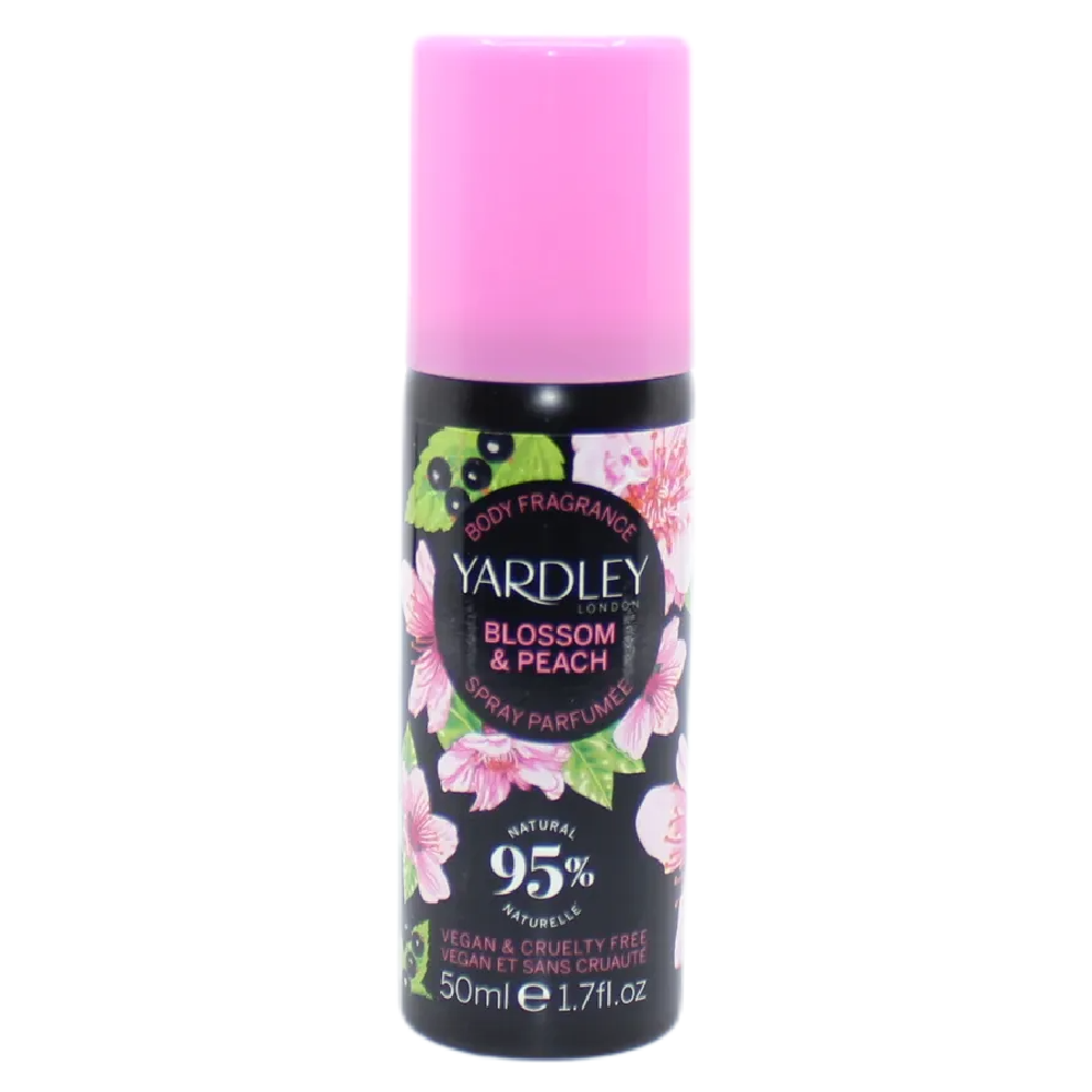 Yardley Body Spray Gift Set 4 x 50ml Freesia Magnolia Blossom Bluebell Floral