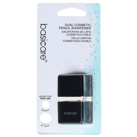 Basicare Dual Cosmetic Pencil Sharpener for Eye Lip and Makeup Pencils