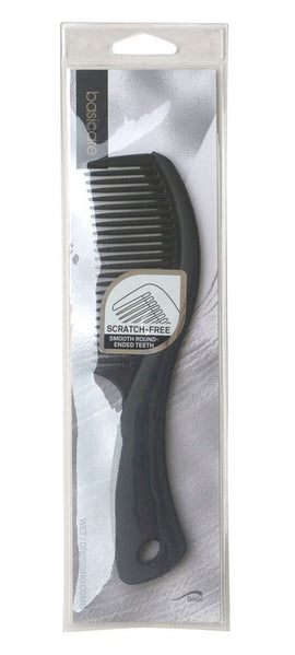 Basicare Wet Dressing Comb Black 20cm