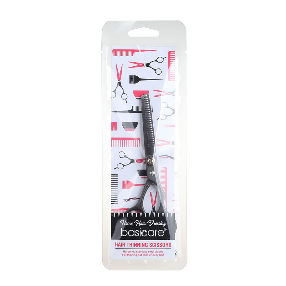 Basicare Home Hair Thinning Scissors 5.5 Inch Stainless Steel Haircut Tool