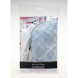 Basicare Hair Dyeing Kit With Cap Hook Needle And Gloves For Salon Or Home