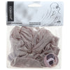 Basicare Soft Luxe Beige Scrunchie Large Comfortable Secure Hair Accessory