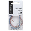 Basicare Elastic Hair Bands Long Lasting 2pk Beaded