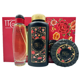 Maja Classica Women Eau De Toilette, Talcum Powder & Luxury Soap Gift Set  Timeless Spanish Elegance