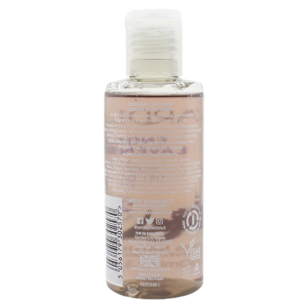 Yardley English Lavender Luxury Body Wash 100ml