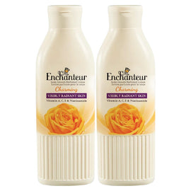 Enchanteur Charming Body Lotion 2 x 200ml with Aloe Vera and Olive Butter
