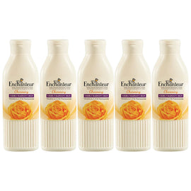 Enchanteur Charming Body Lotion 5 x 200ml with Aloe Vera and Olive Butter