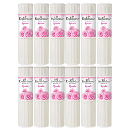 Enchanteur Romantic Perfumed Talc 50g x 12 Pack Soft Floral Body Powder