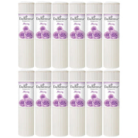 Enchanteur Alluring Talc 200g x 12 Pack Perfumed Body Powder Rose Iris Vanilla