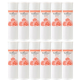 Enchanteur Stunning Perfumed Talc 100g x 12 Pack Silky Floral Body Powder