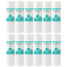 Enchanteur Gorgeous Perfumed Talc 200g x 12 Pack Silky Smooth Floral Powder
