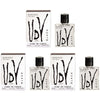 Ulric De Varens UDV Black Eau De Toilette for Men 60ml 3 Packs Set
