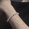 Culturesse Loxie Coastal Muse Beaded Pearl Bracelet