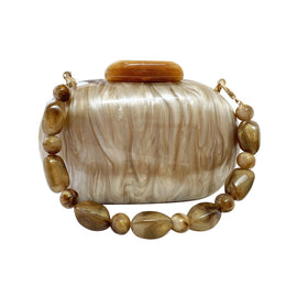 Culturesse Benoite Artsy Resin Clutch