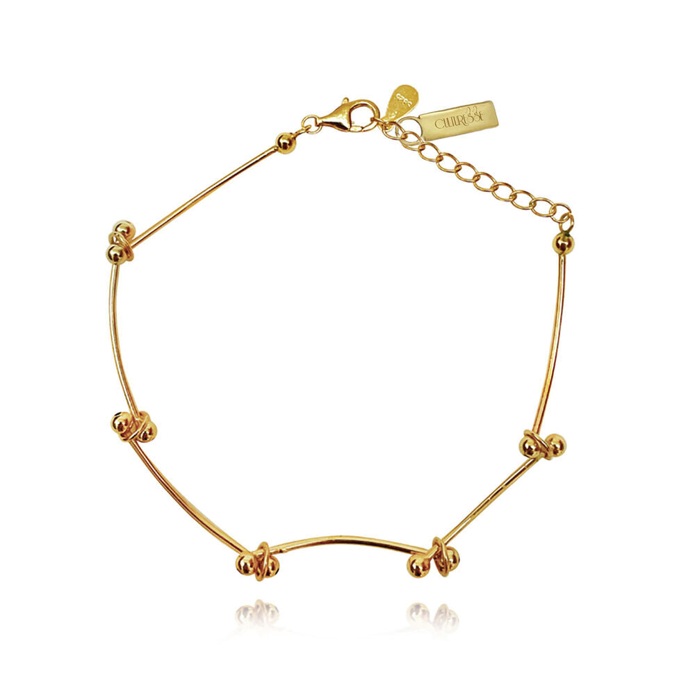 Culturesse Trust The Flow Bracelet (Gold)
