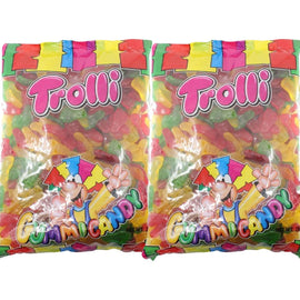 Trolli Flat Feet Candy Lollies Sweets Bulk Pack 2x 2kg Value Pack