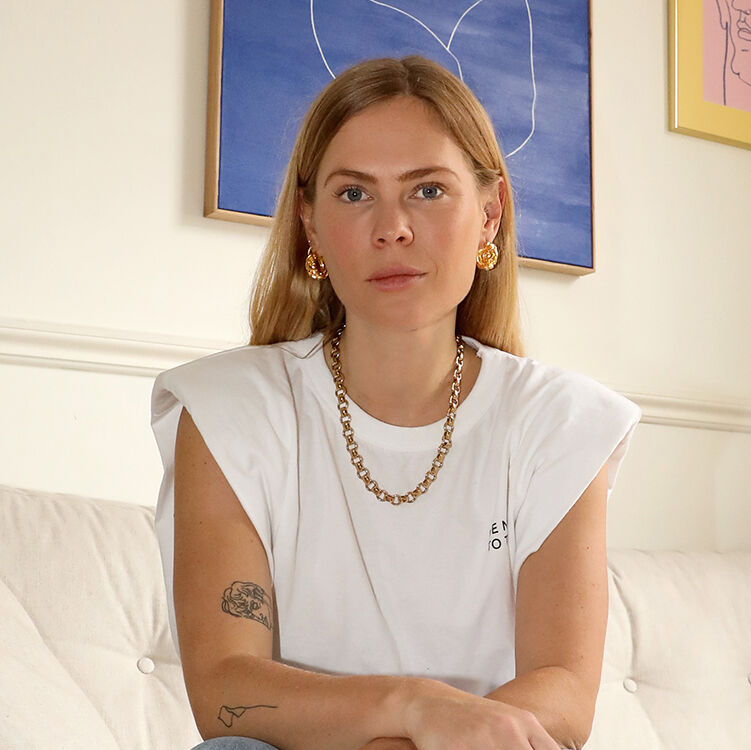 Culturesse Emani 24K Gold Weave Huggie Earrings