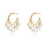 Culturesse Summer Freshwater Pearl Drop Earrings