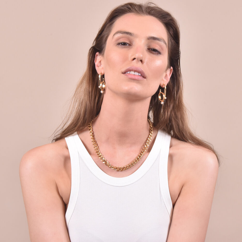 Culturesse Jacithe Modern Line Art Earrings